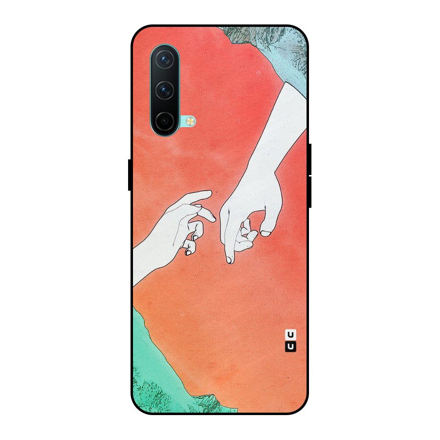 Hand Paint Drawing Metal Back Case for OnePlus Nord CE 5G