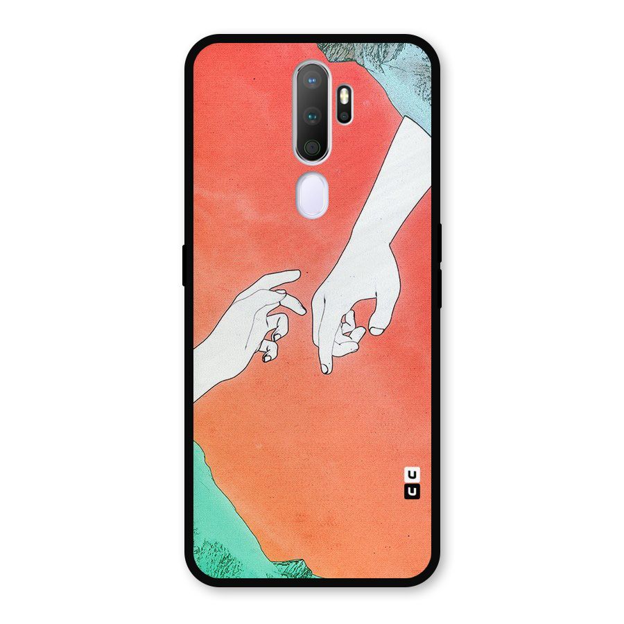 Hand Paint Drawing Metal Back Case for Oppo A9 (2020)