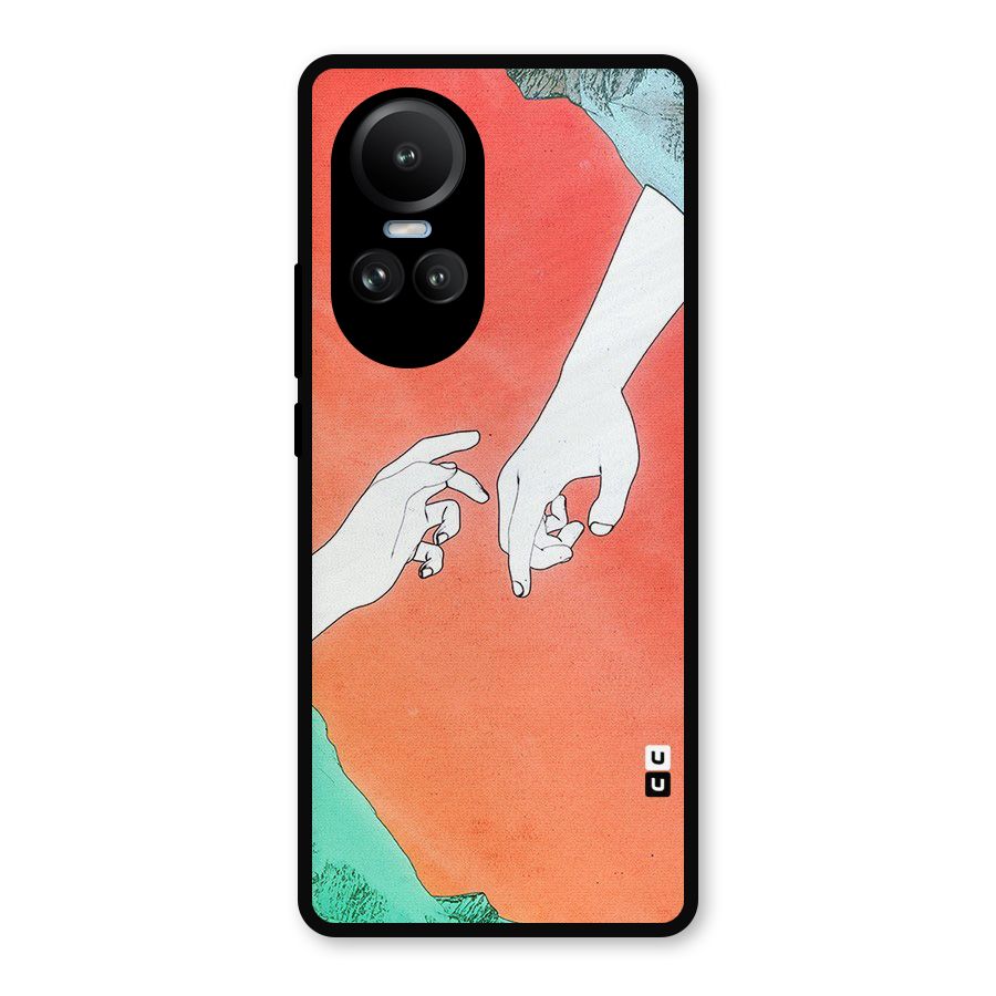 Hand Paint Drawing Metal Back Case for Oppo Reno10
