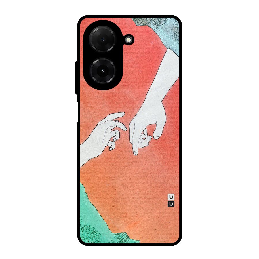 Hand Paint Drawing Metal Back Case for Poco C71