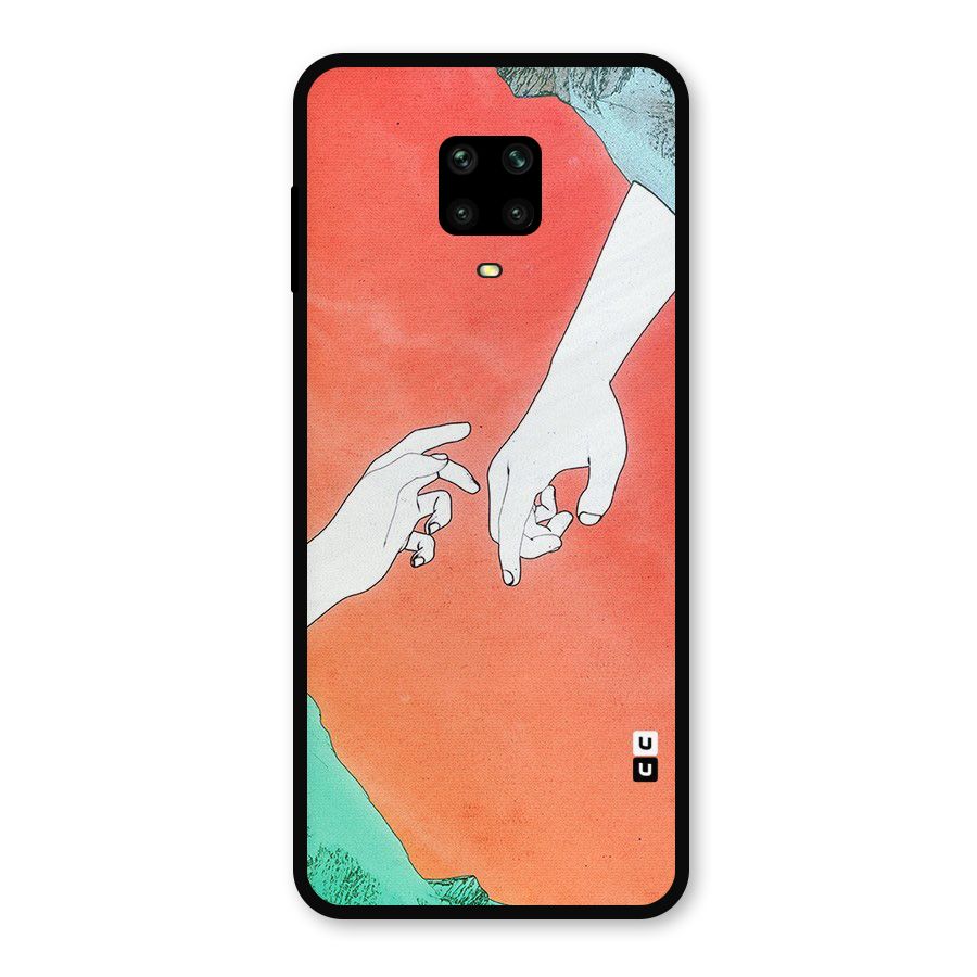 Hand Paint Drawing Metal Back Case for Poco M2