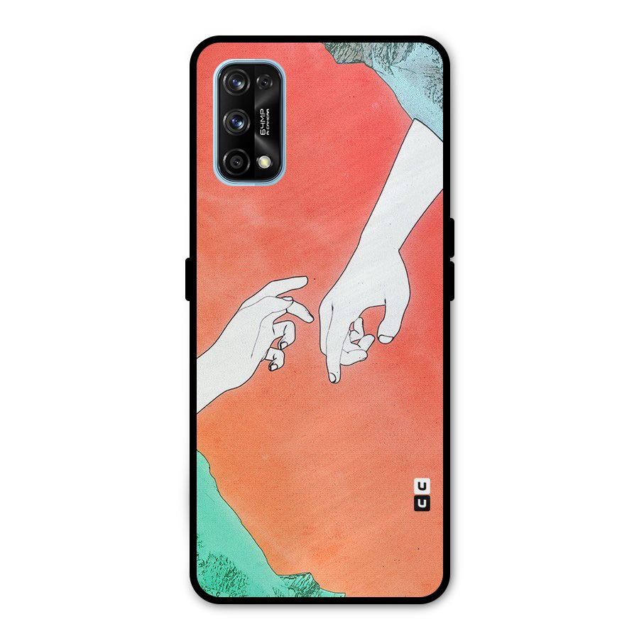 Hand Paint Drawing Metal Back Case for Realme 7 Pro