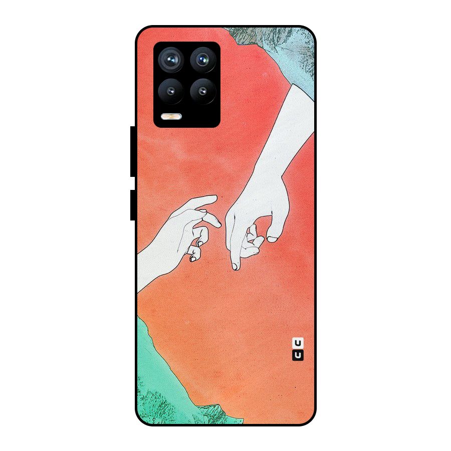 Hand Paint Drawing Metal Back Case for Realme 8 Pro