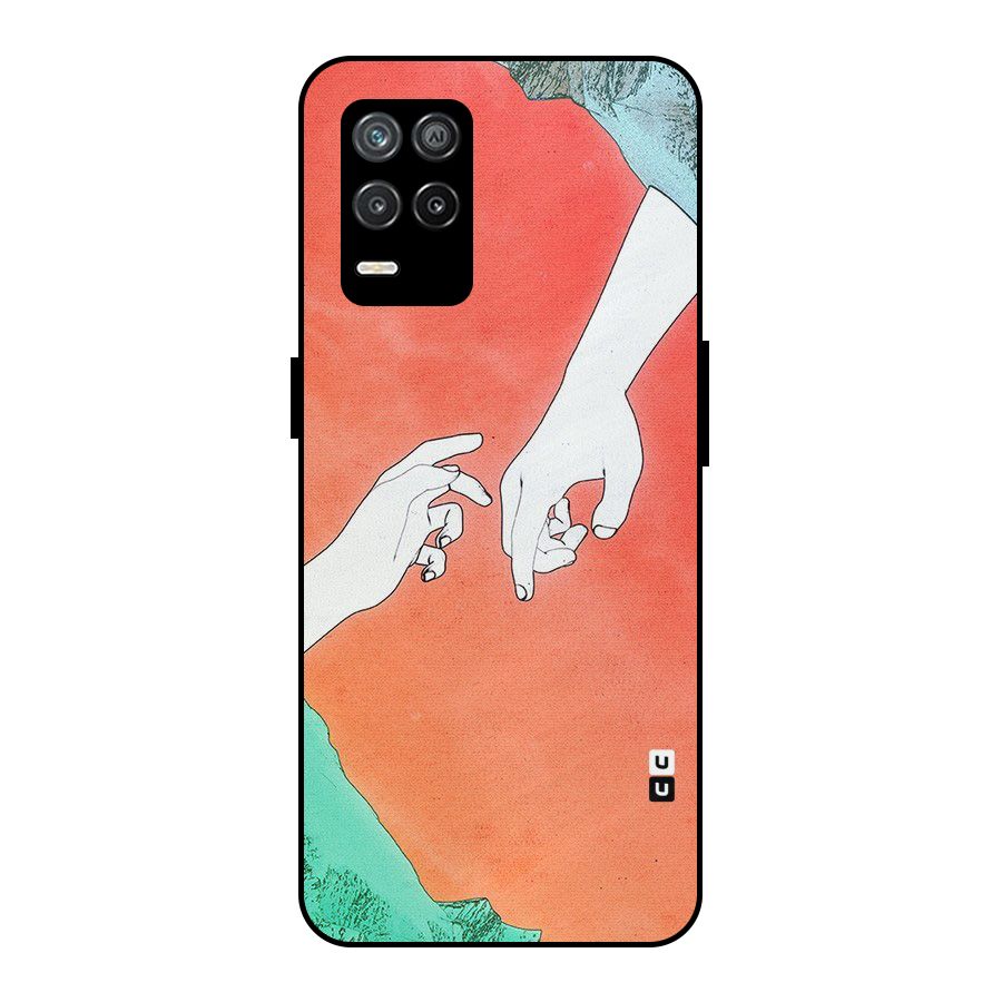 Hand Paint Drawing Metal Back Case for Realme 8s 5G
