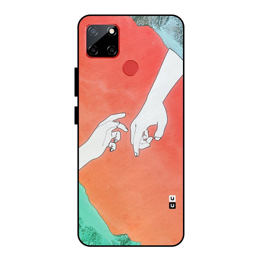 Hand Paint Drawing Metal Back Case for Realme C12