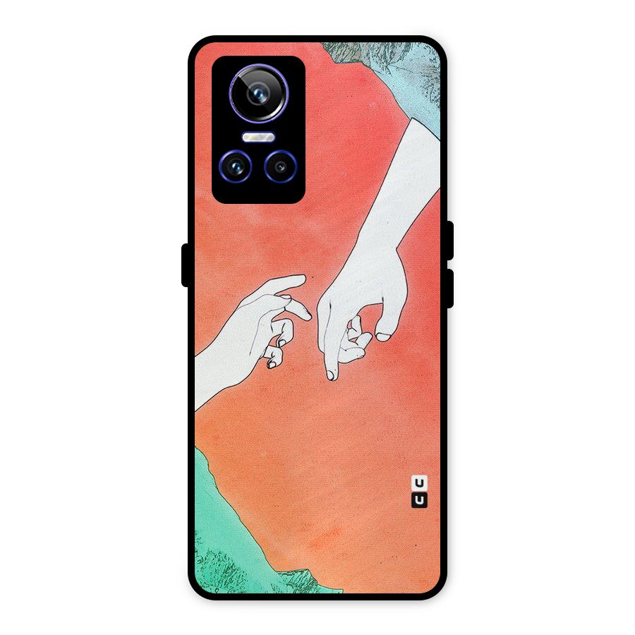 Hand Paint Drawing Metal Back Case for Realme GT Neo 3