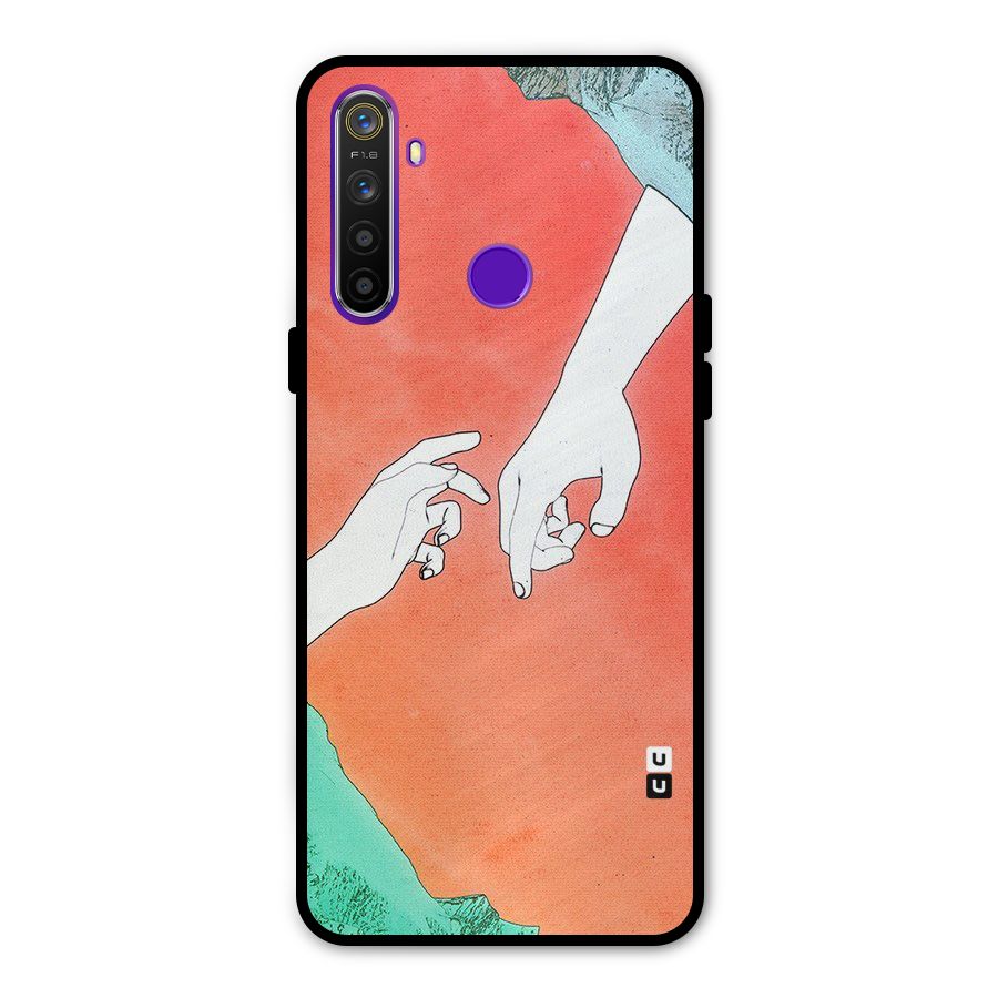 Hand Paint Drawing Metal Back Case for Realme Narzo 10