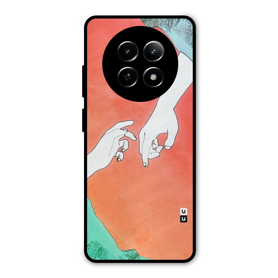 Hand Paint Drawing Metal Back Case for Realme Narzo N65