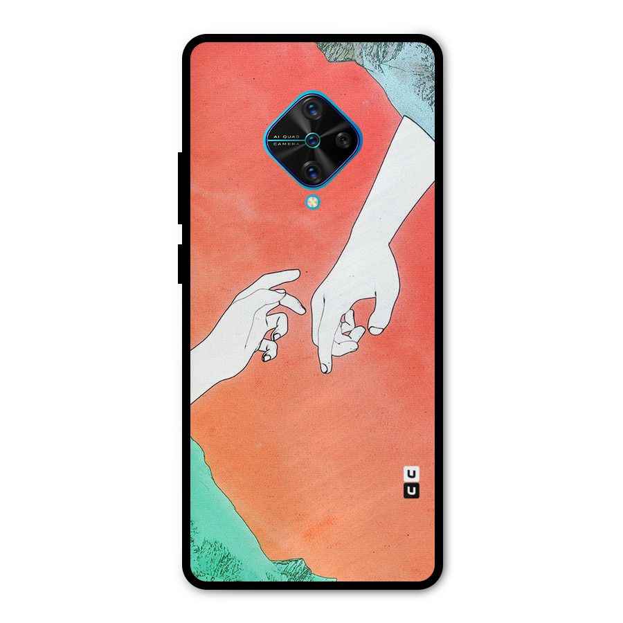 Hand Paint Drawing Metal Back Case for Vivo S1 Pro