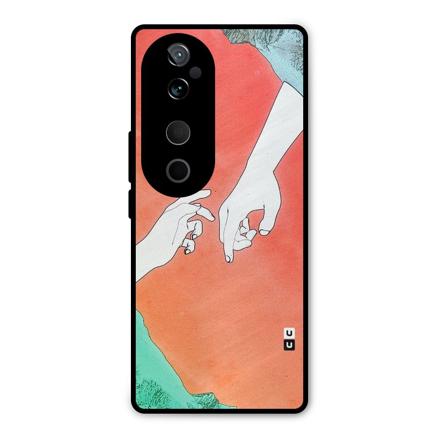 Hand Paint Drawing Metal Back Case for Vivo T3 Ultra