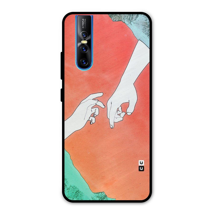 Hand Paint Drawing Metal Back Case for Vivo V15 Pro