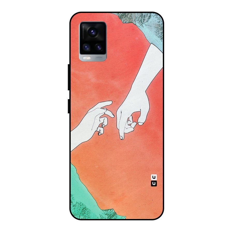 Hand Paint Drawing Metal Back Case for Vivo V20 2021
