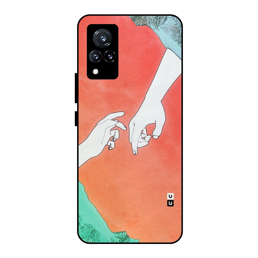 Hand Paint Drawing Metal Back Case for Vivo V21 5G