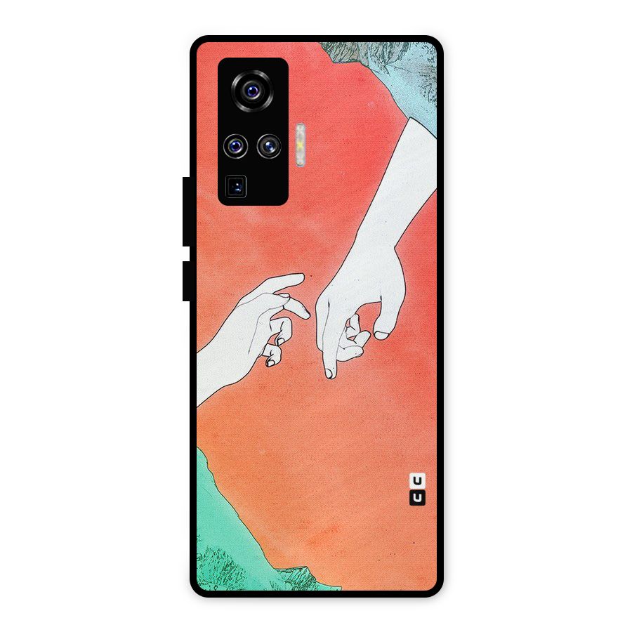 Hand Paint Drawing Metal Back Case for Vivo X50 Pro