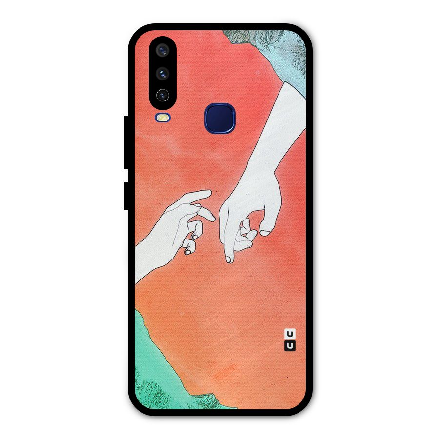 Hand Paint Drawing Metal Back Case for Vivo Y15
