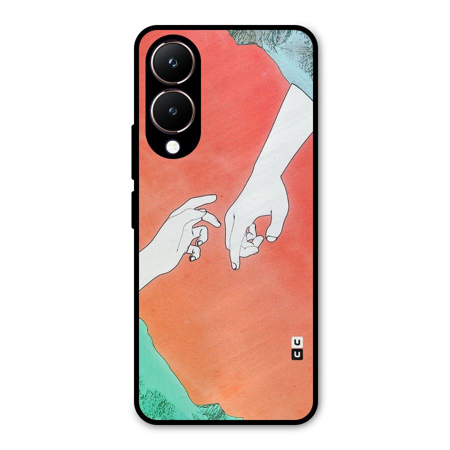 Hand Paint Drawing Metal Back Case for Vivo Y28