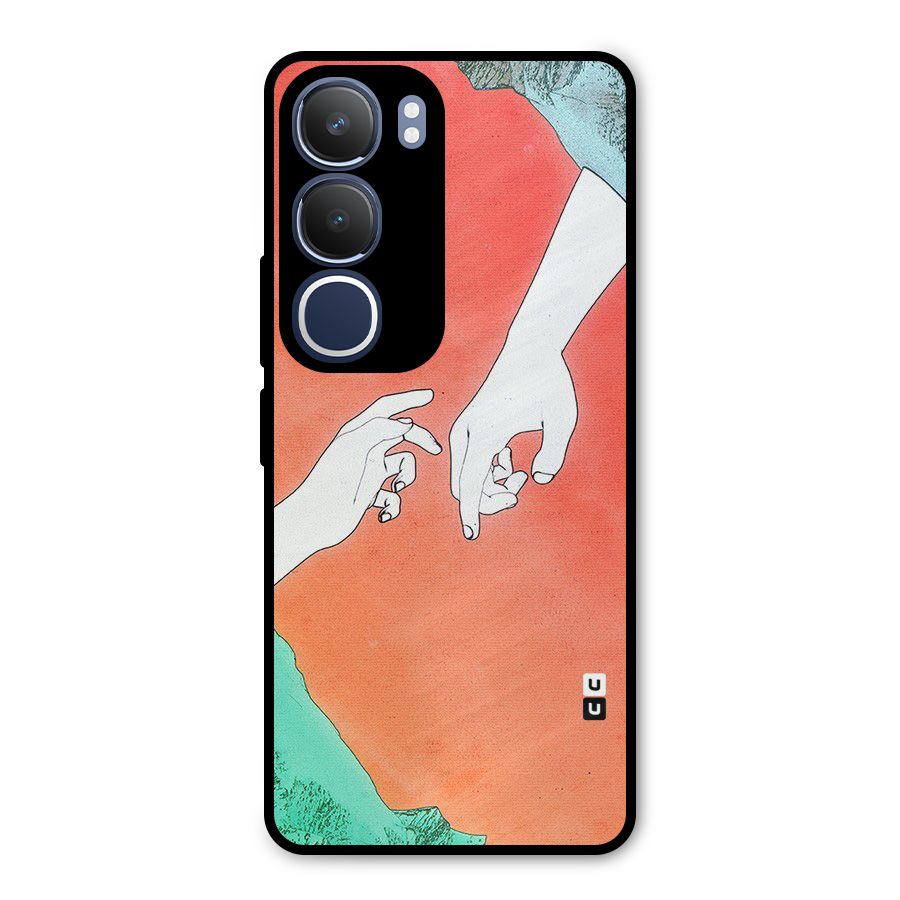 Hand Paint Drawing Metal Back Case for Vivo Y29