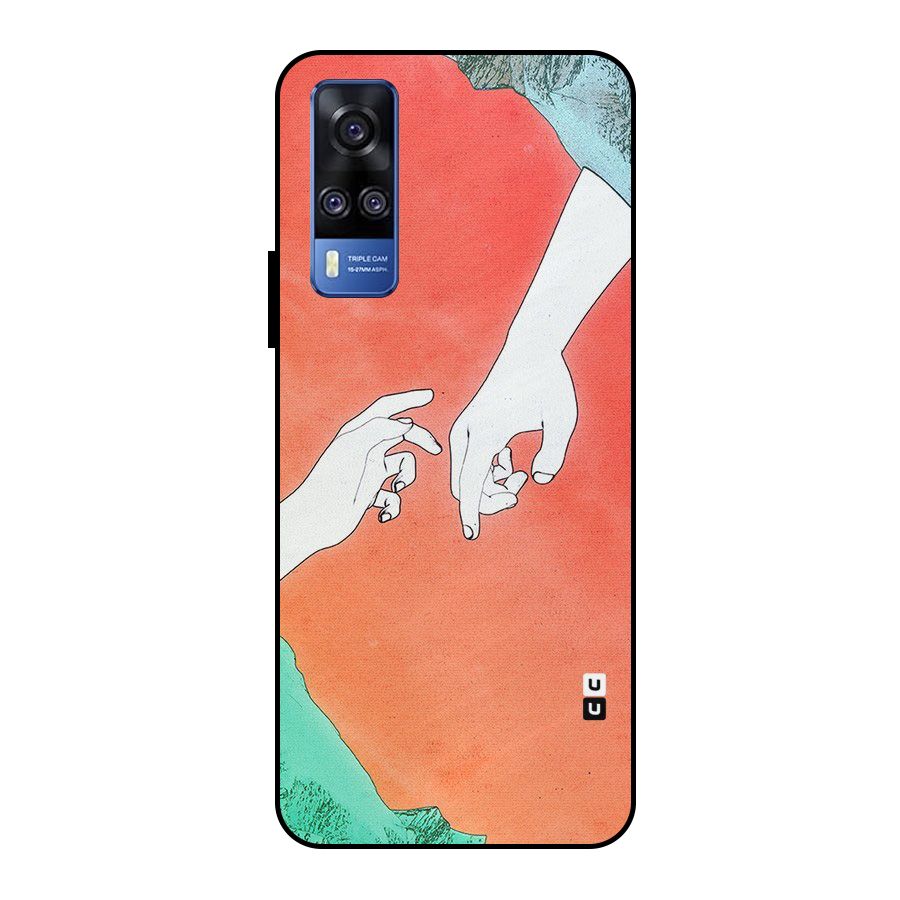 Hand Paint Drawing Metal Back Case for Vivo Y51