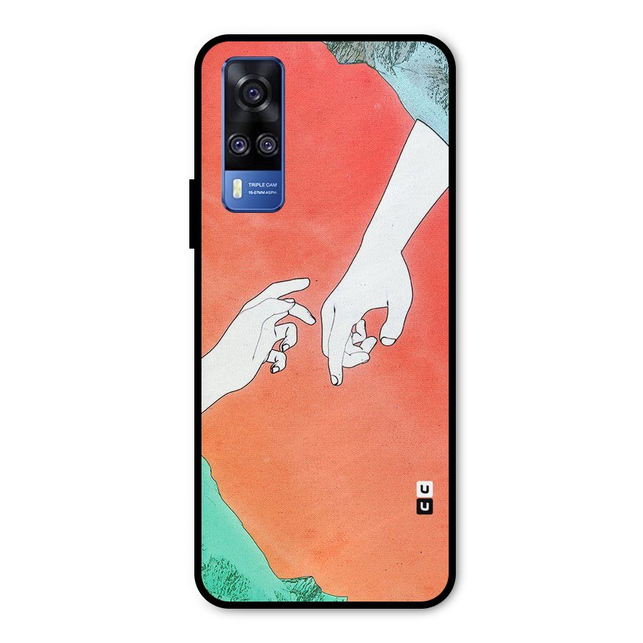 Hand Paint Drawing Metal Back Case for Vivo Y51A