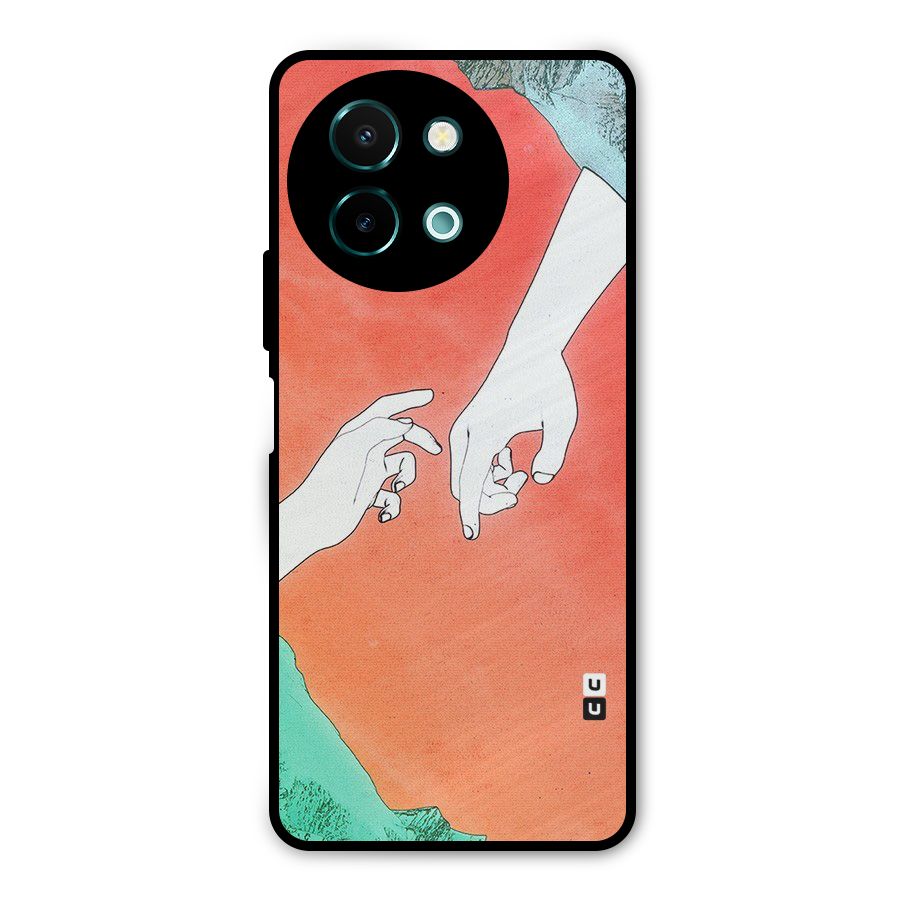 Hand Paint Drawing Metal Back Case for Vivo Y58