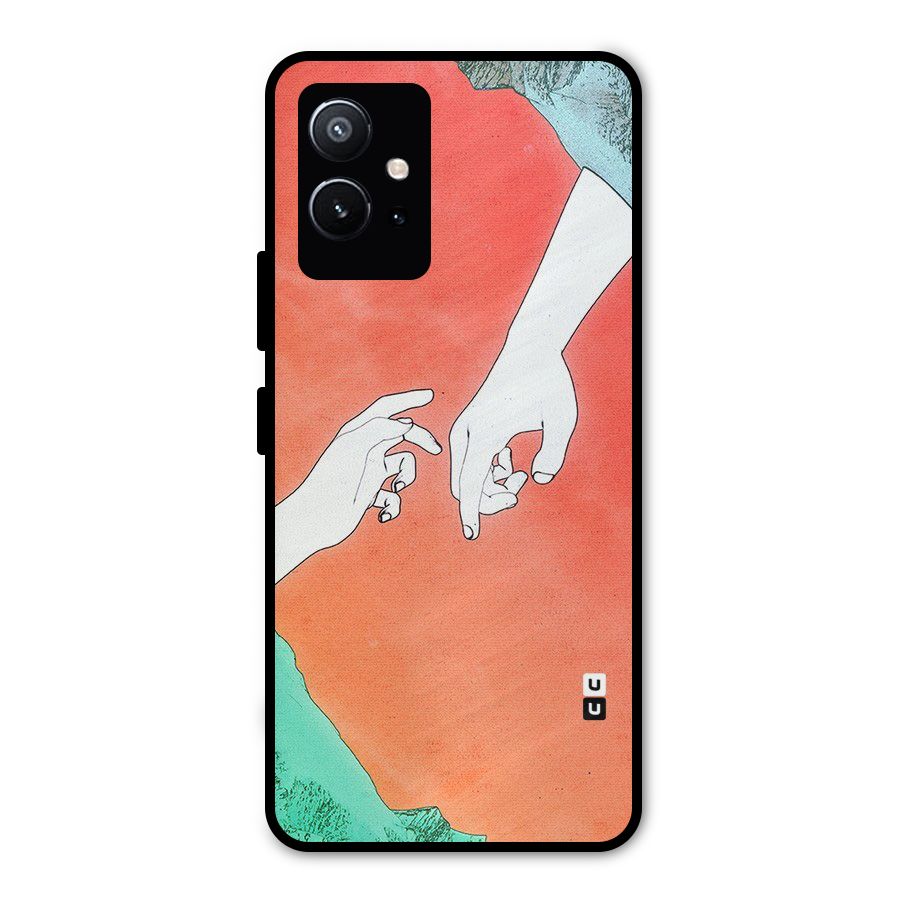 Hand Paint Drawing Metal Back Case for Vivo Y75 5G