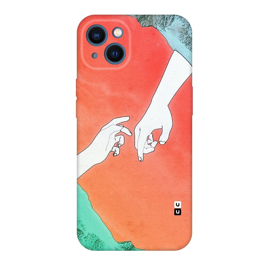 Hand Paint Drawing Original Polycarbonate Back Case for iPhone 13