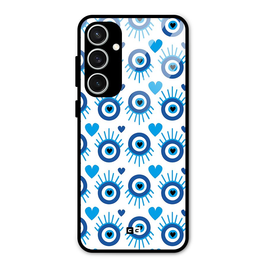 Hands Draw Eye Glass Back Case for Galaxy S23 FE