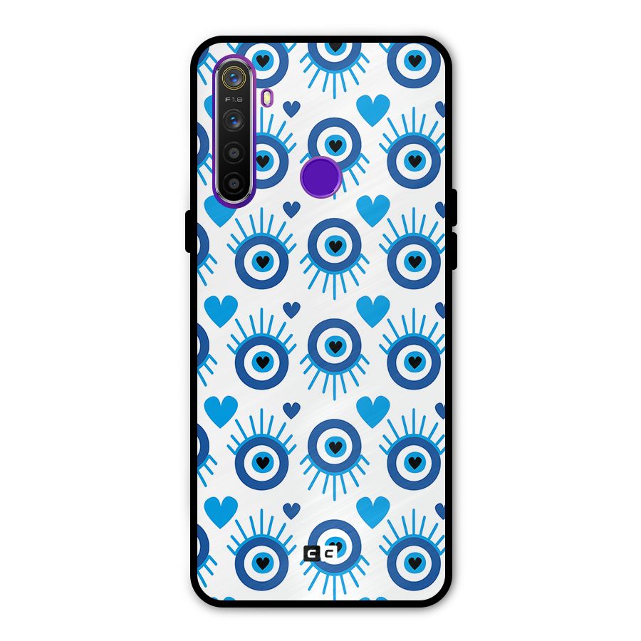 Hands Draw Eye Glass Back Case for Realme 5s
