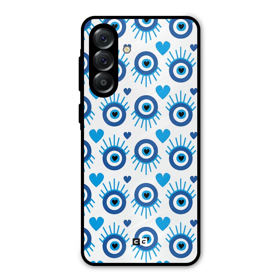 Hands Draw Eye Metal Back Case for Galaxy A56