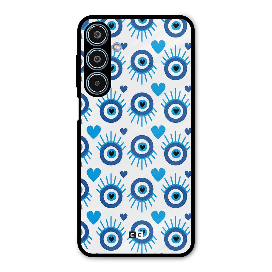 Hands Draw Eye Metal Back Case for Galaxy M35