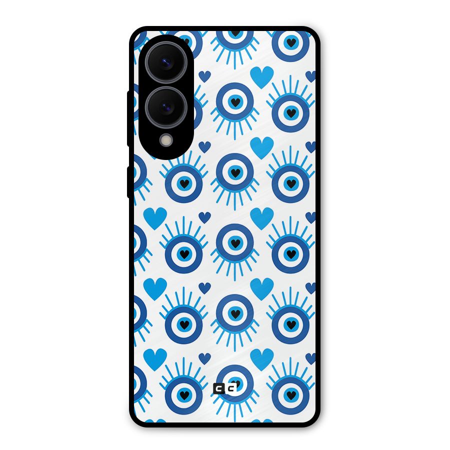 Hands Draw Eye Metal Back Case for Galaxy S25 Edge