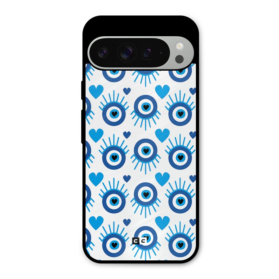 Hands Draw Eye Metal Back Case for Google Pixel 9 Pro XL