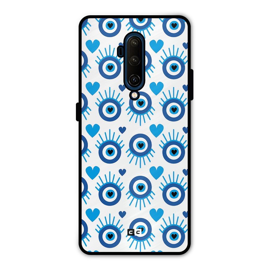 Hands Draw Eye Metal Back Case for OnePlus 7T Pro