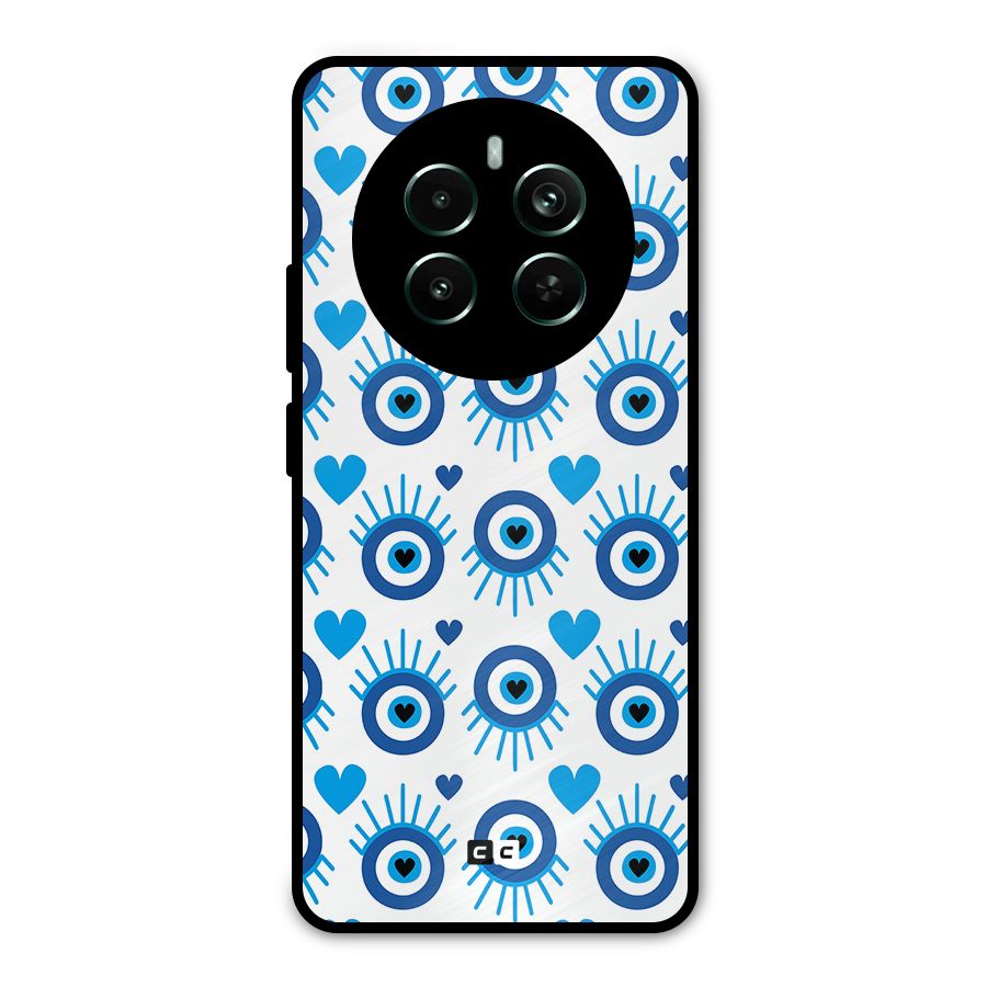 Hands Draw Eye Metal Back Case for Realme 12 Pro Plus