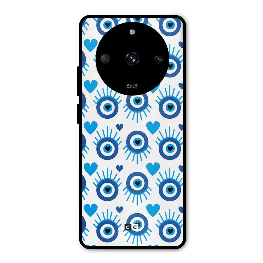 Hands Draw Eye Metal Back Case for Realme Narzo 60 5G