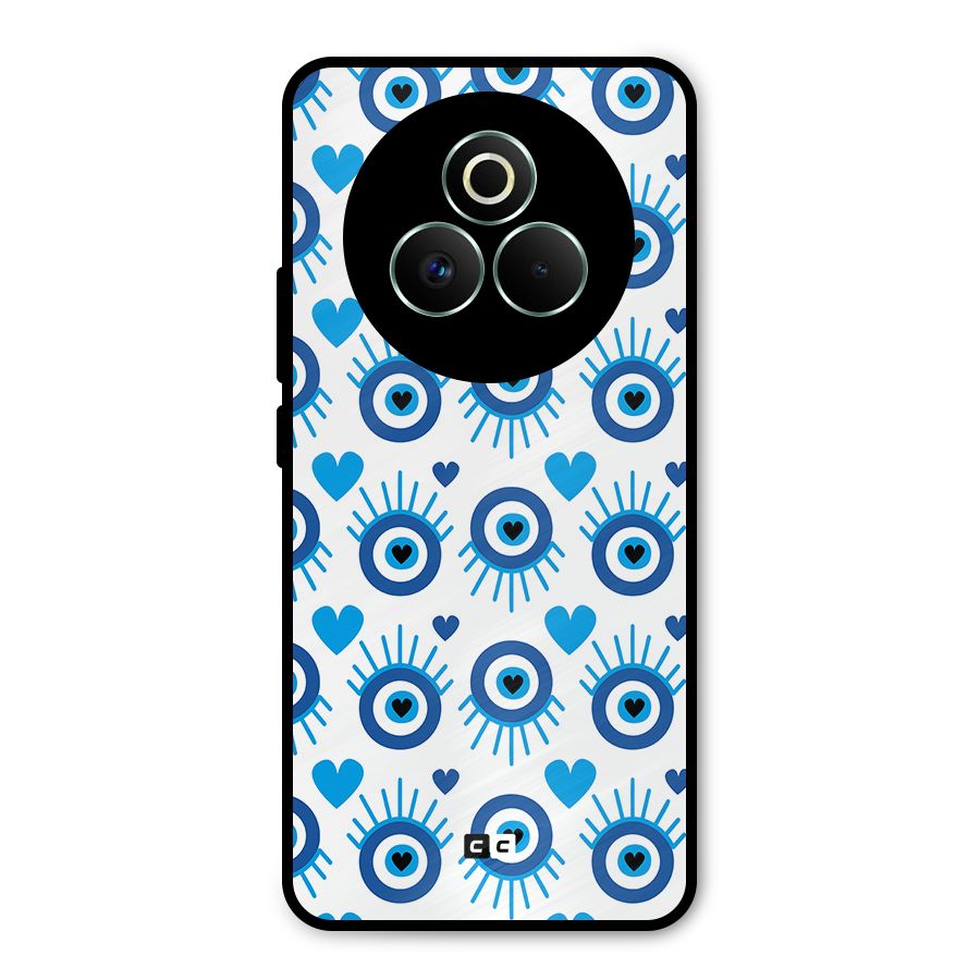Hands Draw Eye Metal Back Case for Realme P3 Pro