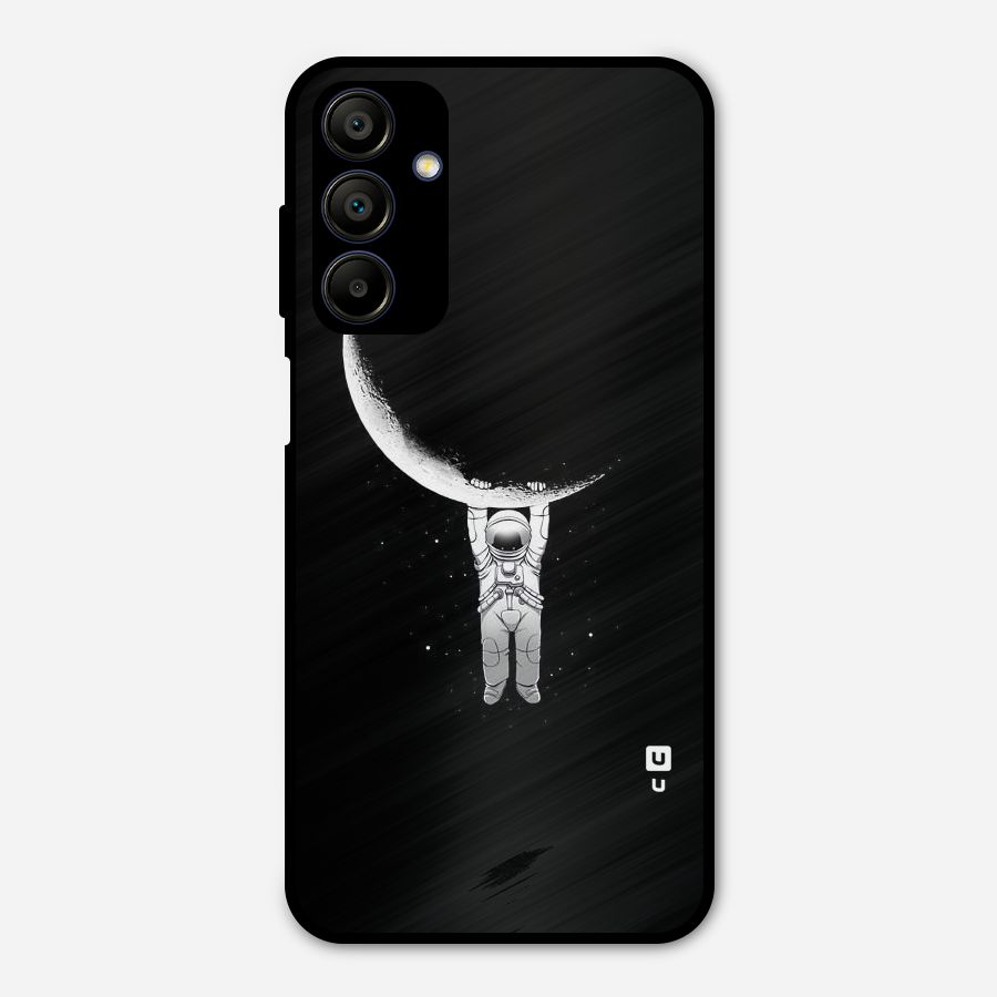 Hanging Astronaut Metal Back Case for Galaxy A15 5G