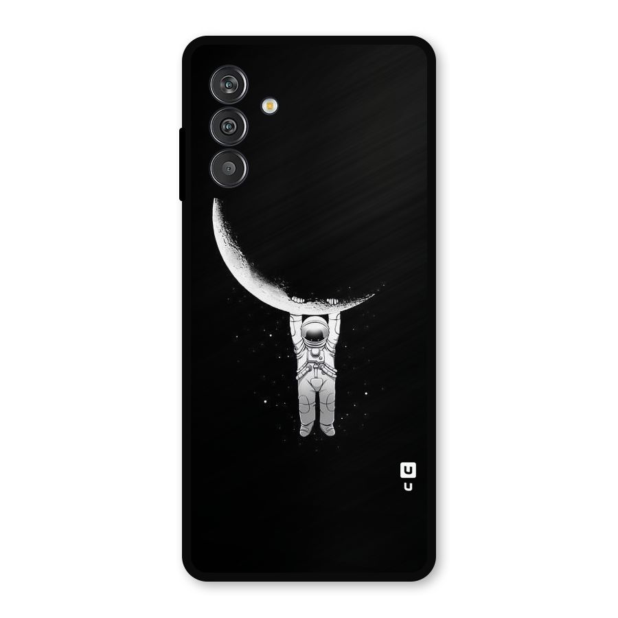 Hanging Astronaut Metal Back Case for Galaxy F13