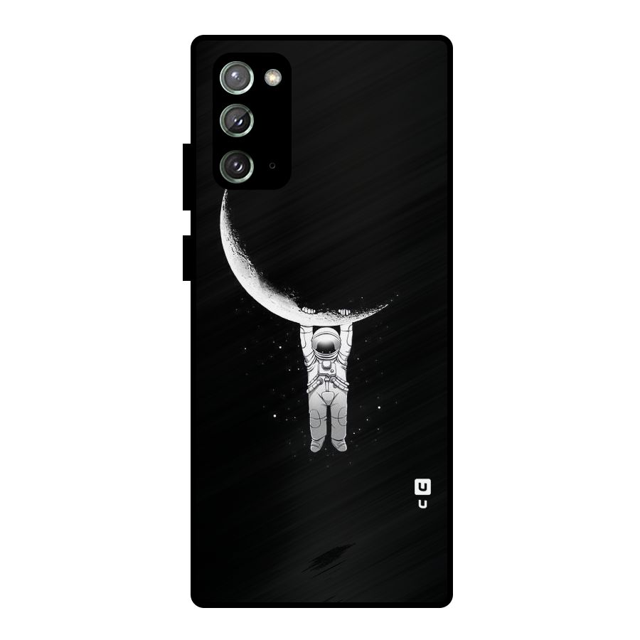 Hanging Astronaut Metal Back Case for Galaxy Note 20