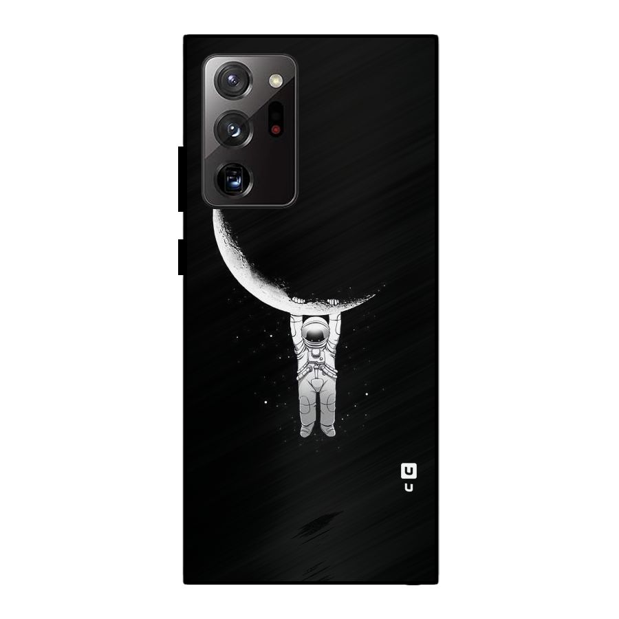 Hanging Astronaut Metal Back Case for Galaxy Note 20 Ultra