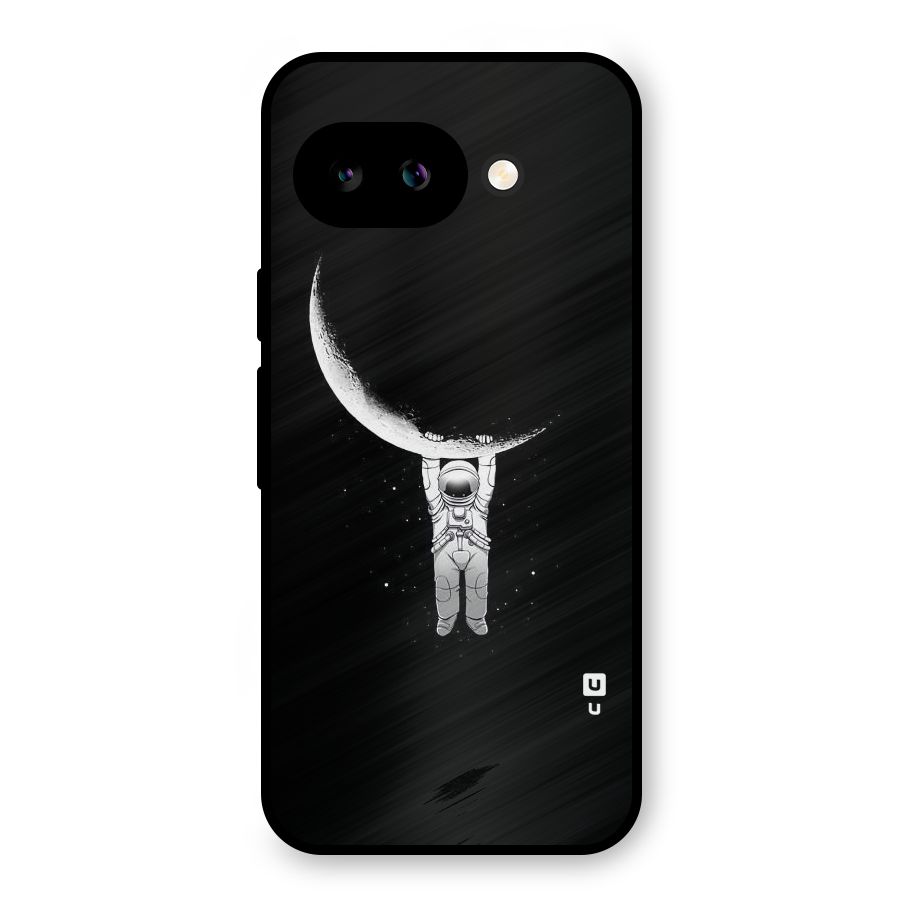 Hanging Astronaut Metal Back Case for Google Pixel 9a