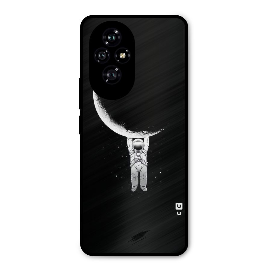 Hanging Astronaut Metal Back Case for Honor 200