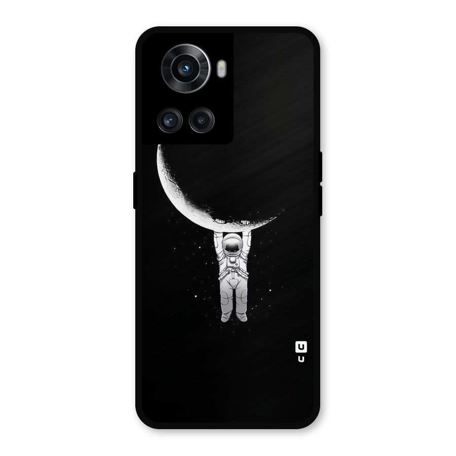 Hanging Astronaut Metal Back Case for OnePlus 10R