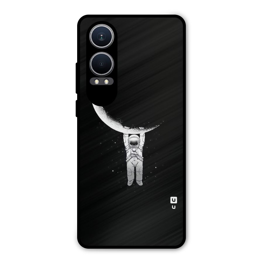 Hanging Astronaut Metal Back Case for OnePlus Nord CE4 Lite