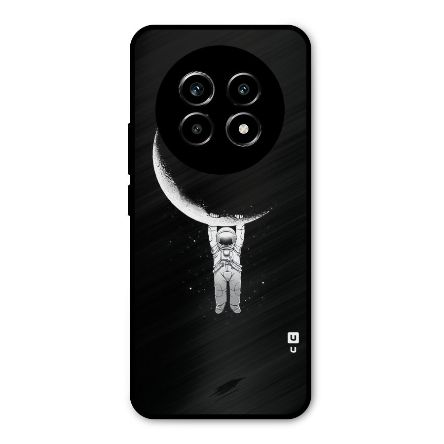 Hanging Astronaut Metal Back Case for Realme 13 Pro
