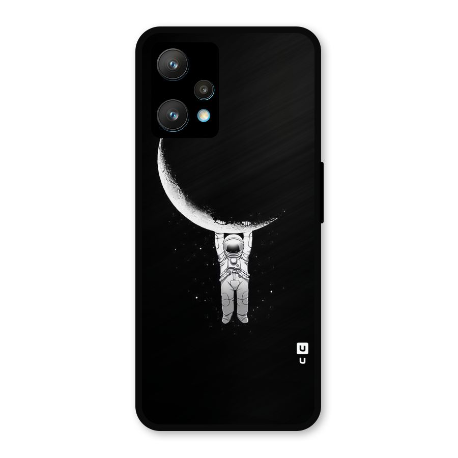 Hanging Astronaut Metal Back Case for Realme 9