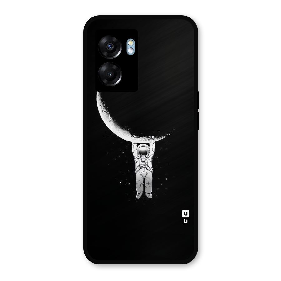 Hanging Astronaut Metal Back Case for Realme Narzo 50 5G