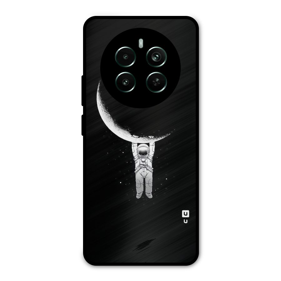 Hanging Astronaut Metal Back Case for Realme Narzo 70 Pro