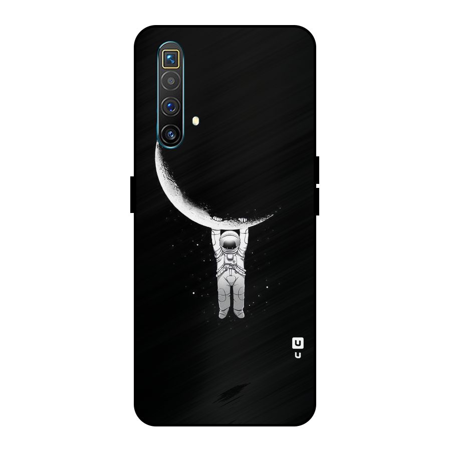 Hanging Astronaut Metal Back Case for Realme X3