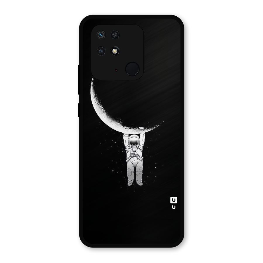 Hanging Astronaut Metal Back Case for Redmi 10